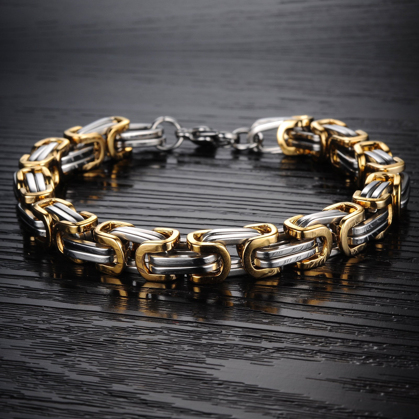 Eternal Circle: Viking Ouroboros Bracelet