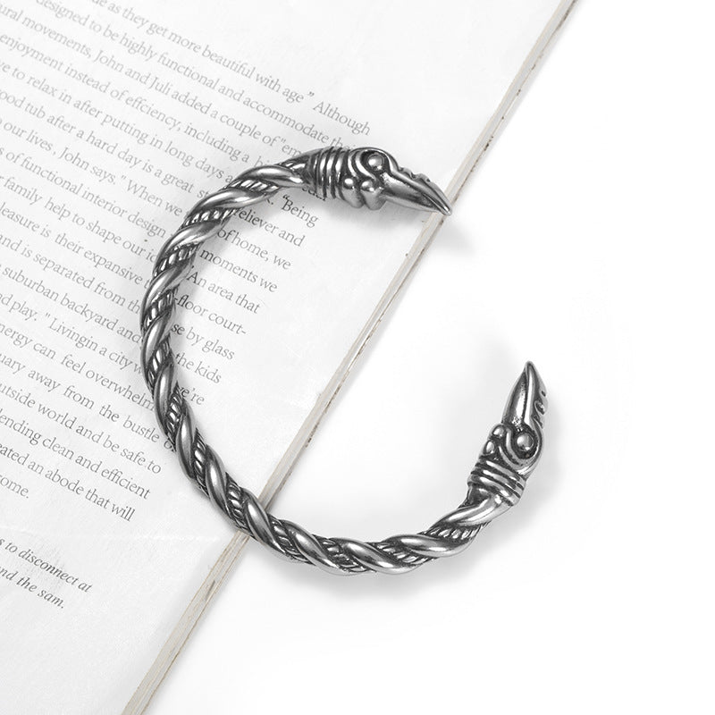 Wild Spirit: Wolf Head Bracelet
