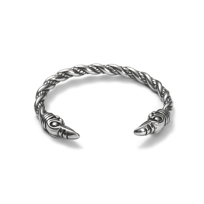 Wild Spirit: Wolf Head Bracelet