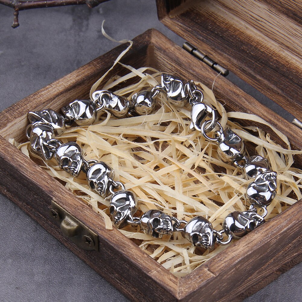 Skullpunk Chain Bracelet