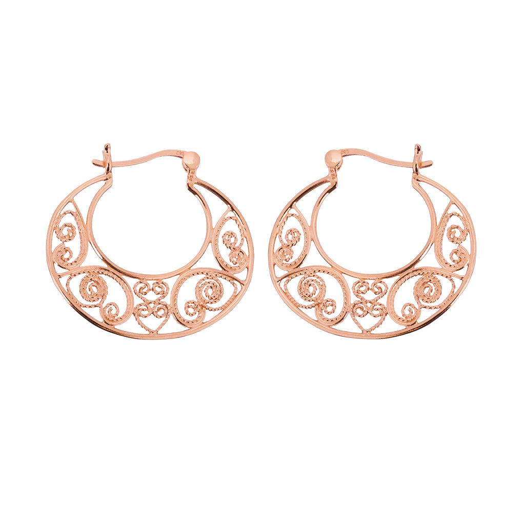 Rose Gold Rus Earring